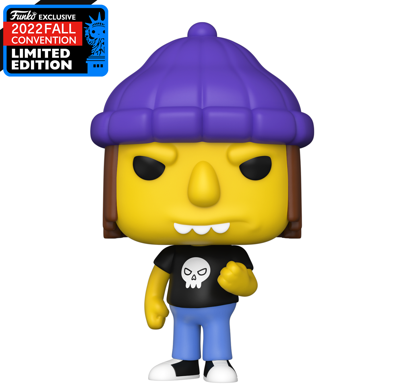 The Simpsons - Jimbo Jones 2022 NYCC Fall Convention Exclusive Pop! Vinyl #1255