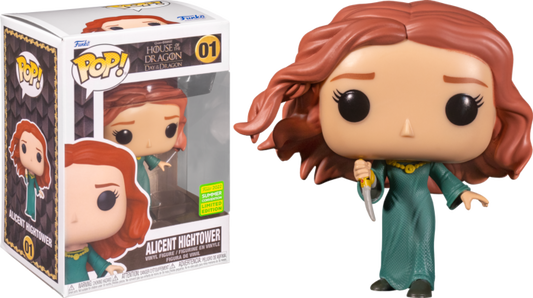 House of the Dragon - Alicent Hightower SDCC 2022 Summer Convention Exclusive Pop! Vinyl #01