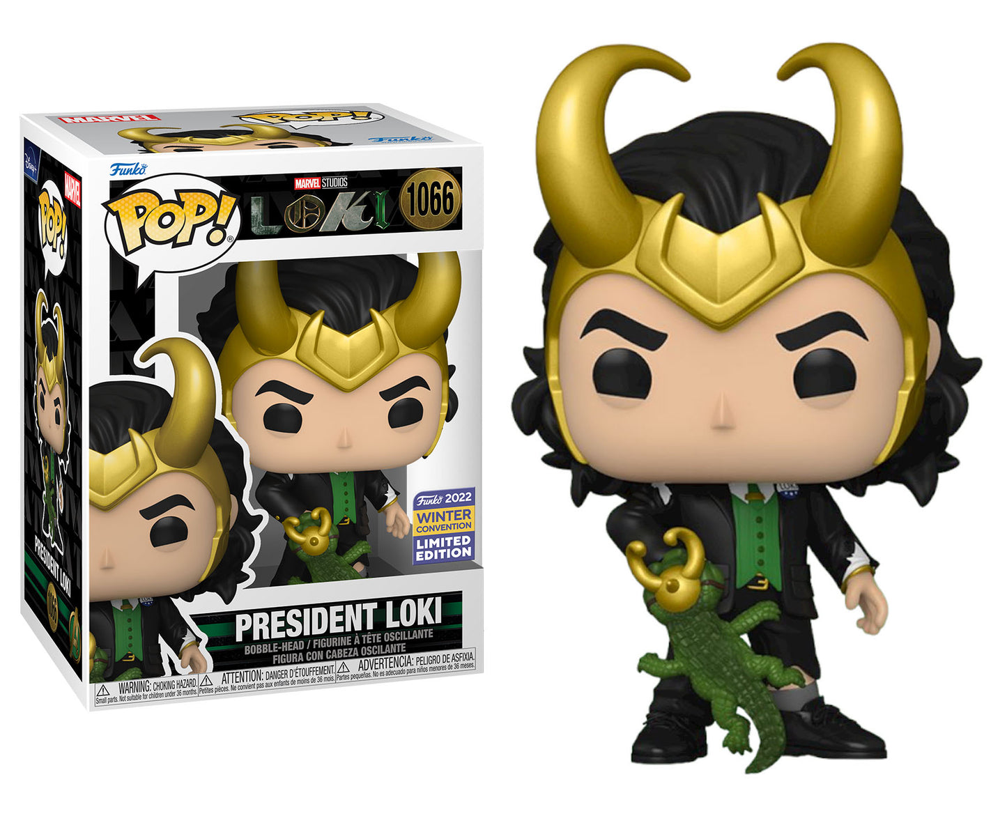 Loki - President Loki Funko Winter Convention 2022 Exclusive Pop! Vinyl