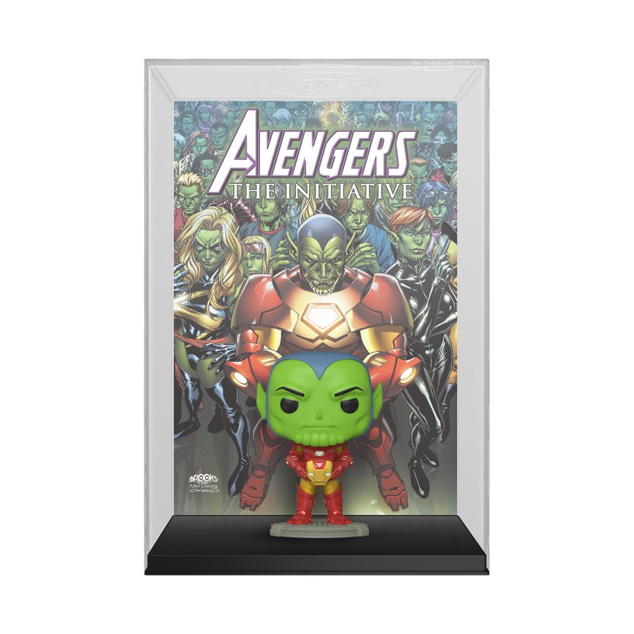 Marvel Comics - Iron Man Skrull Pop! Comic Cover Wonder Con 2023 Spring Convention Exclusive Pop! Vinyl