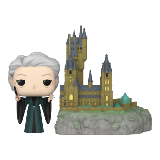Harry Potter - Minerva McGonagall with Hogwarts Pop! Town
