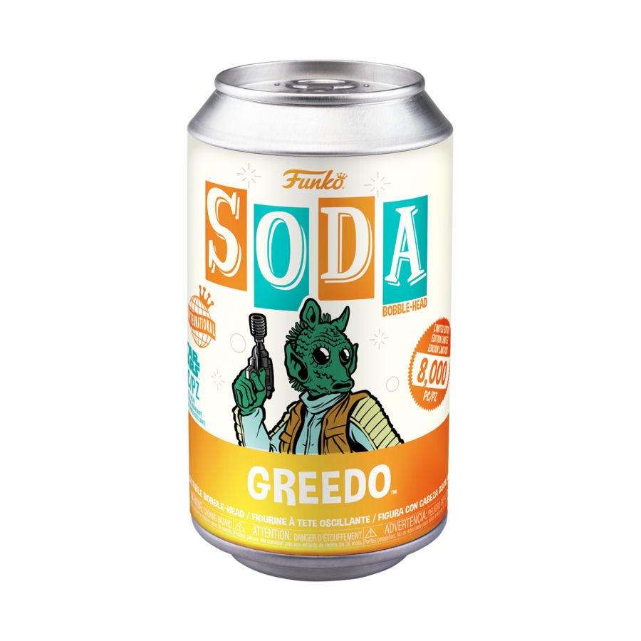 Star Wars - Greedo Vinyl Soda