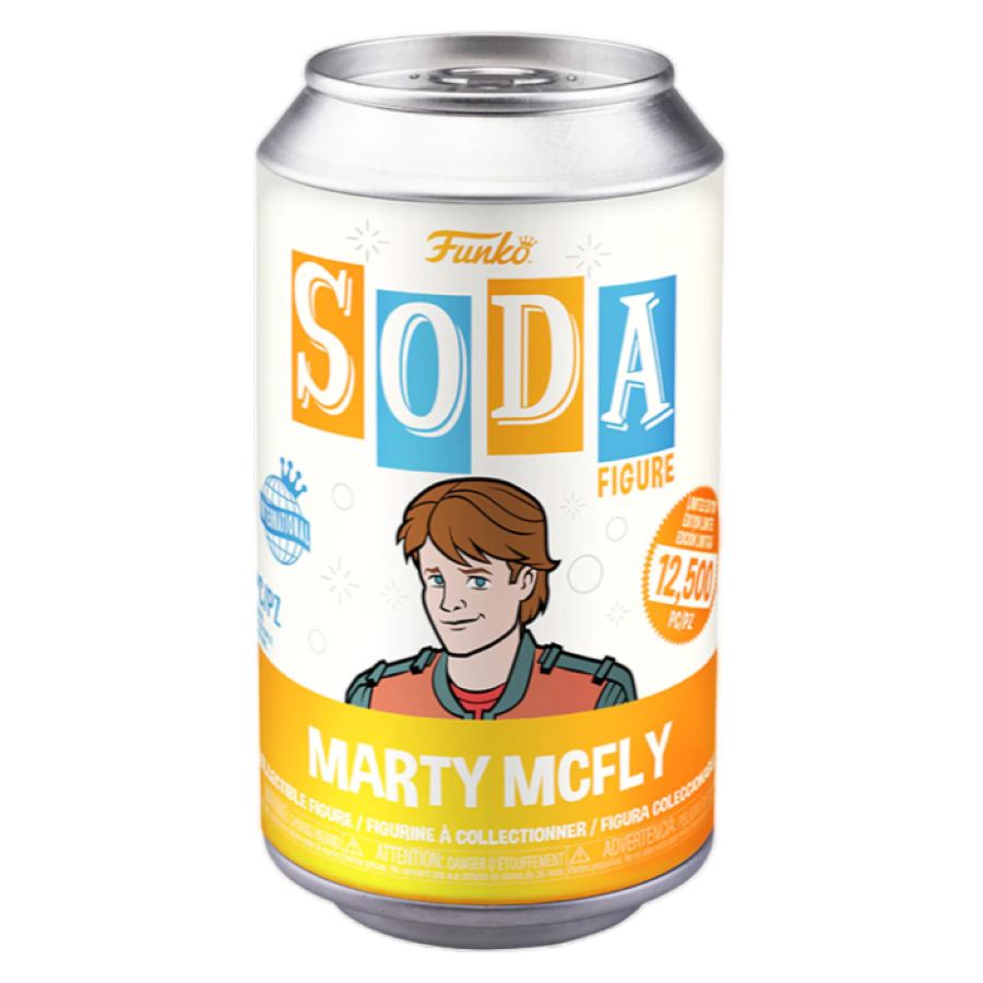 Back to the Future - Marty McFly Vinyl Soda
