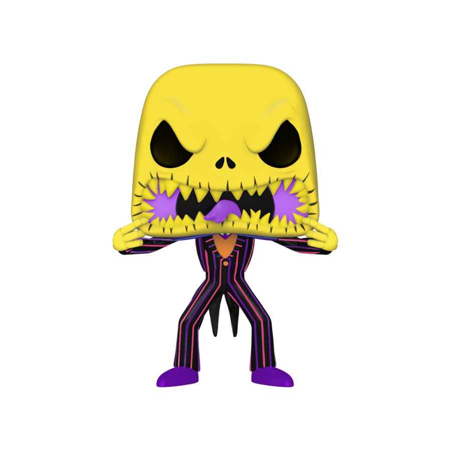 The Nightmare Before Christmas - Jack Scary Face Black Light US Exclusive Pop! Vinyl