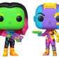 Guardians of the Galaxy: Vol. 2 - Gamora & Nebula Black Light US Exclusive Pop! 2-Pack