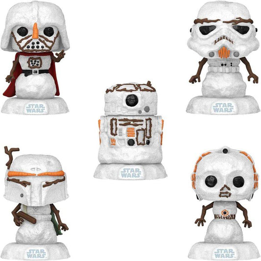 Star Wars - Snowman US Exclusive Pop! Vinyl 5-Pack