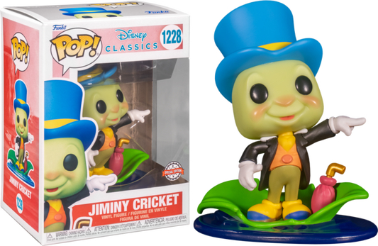 Disney Classics - Jiminy on Leaf D23 US Exclusive Pop! Vinyl