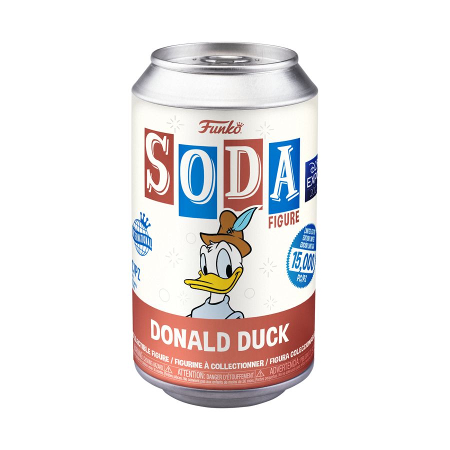 Disney - Donald Duck D23 US Exclusive Vinyl Soda