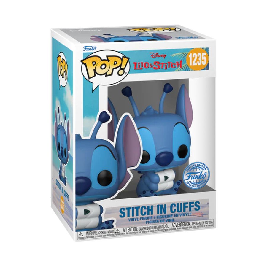 Lilo & Stitch - Stitch in cuffs US Exclusive Pop! Vinyl