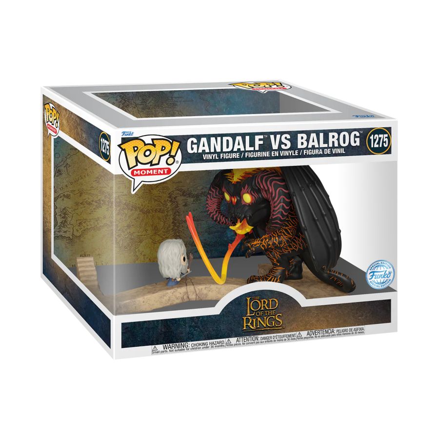 The Lord of the Rings - Gandalf vs Balrog US Exclusive Pop! Moment