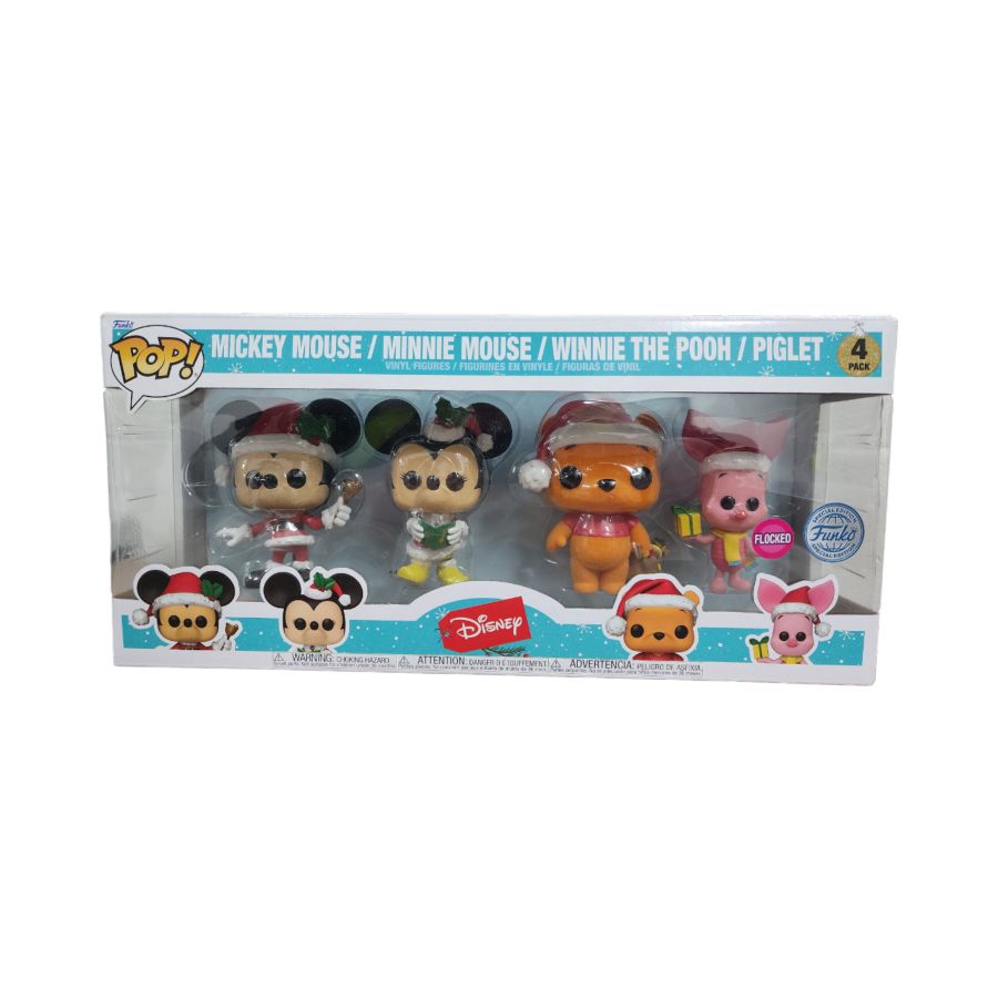 Disney - Mickey & Friends US Exclusive Holiday Pop! 4-Pack