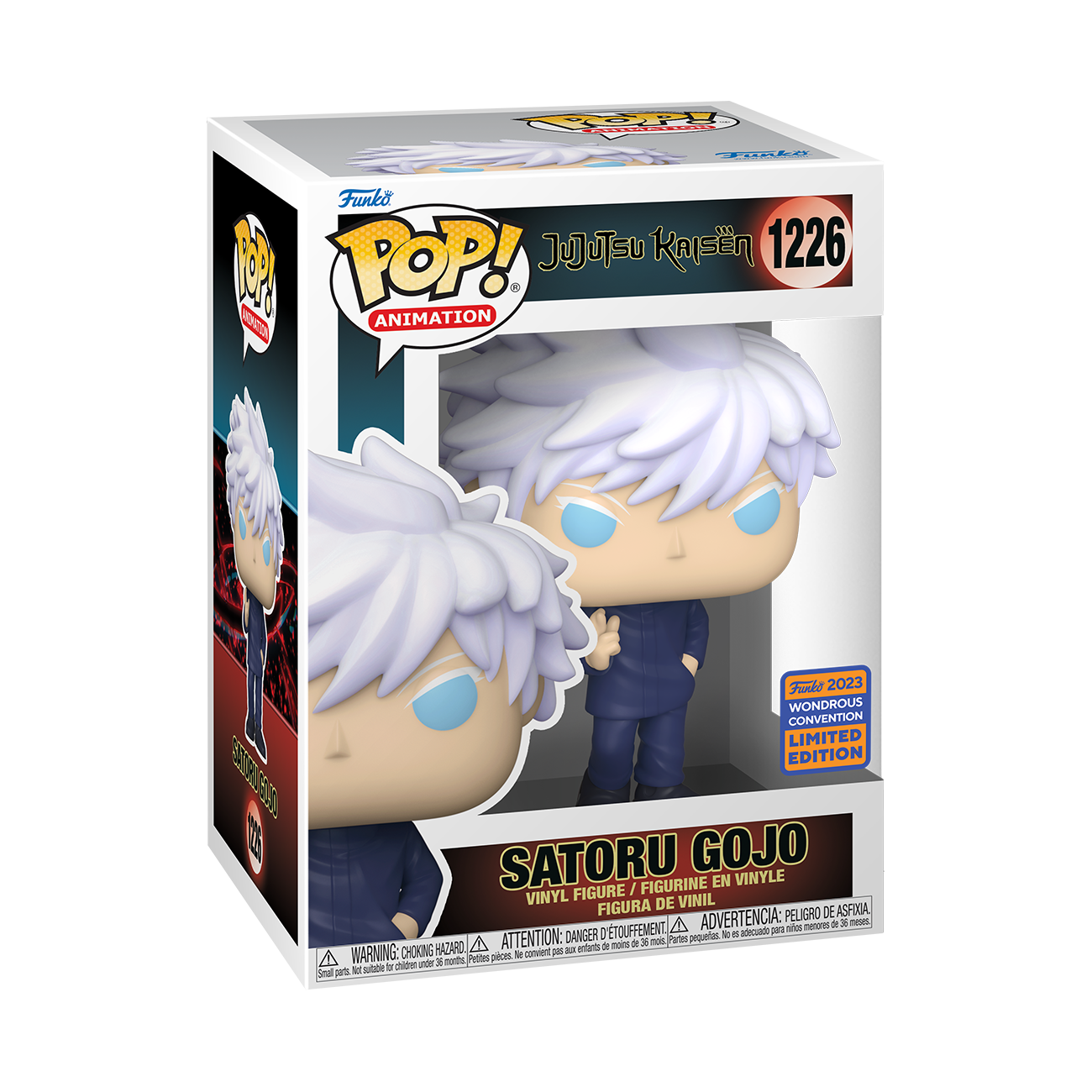 Jujutsu Kaisen - Gojo Unmasked 2023 Spring Convention Exclusive Pop! Vinyl #1226