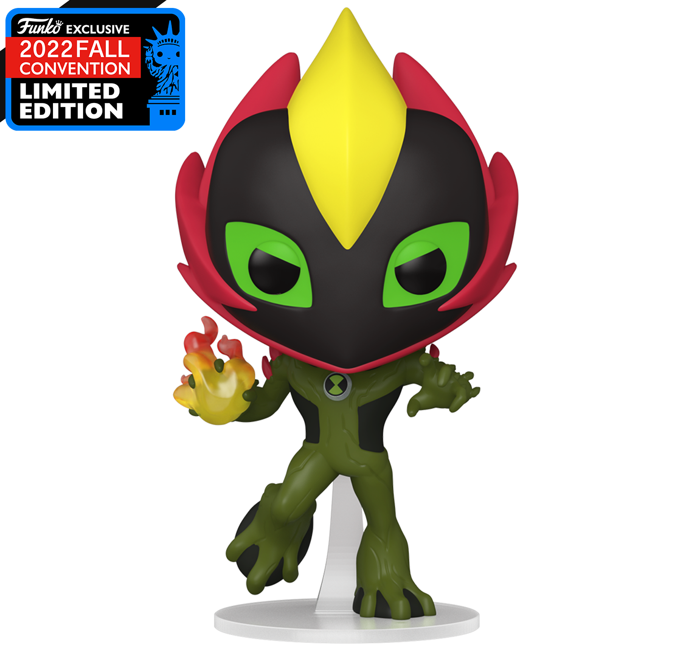 Ben 10: Alien Force - Swampfire NYCC 2022 Fall Convention Exclusive Pop! Vinyl