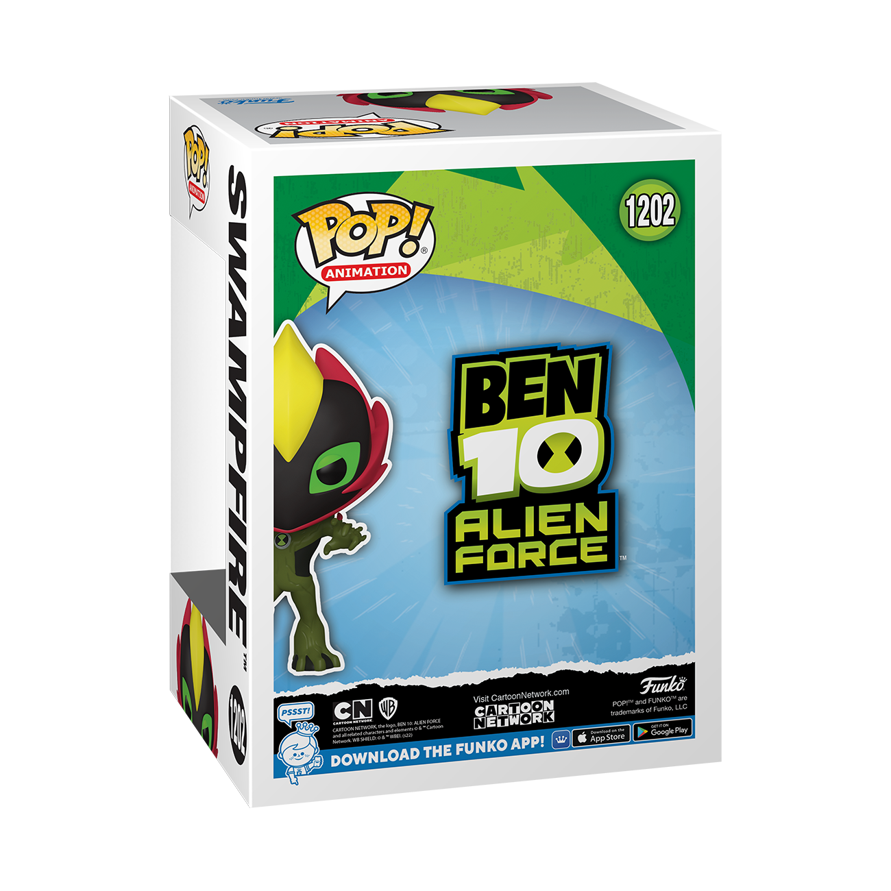 Ben 10: Alien Force - Swampfire NYCC 2022 Fall Convention Exclusive Pop! Vinyl