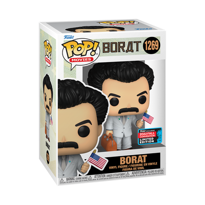 Borat - Borat with Flag 2022  NYCC Fall Convention Exclusive Pop! Vinyl #1269