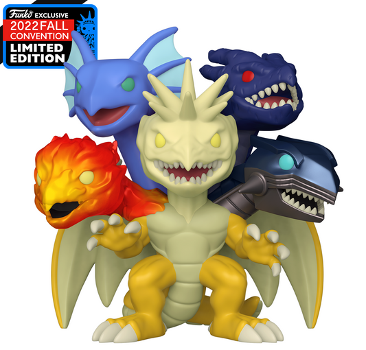 Yu-Gi-Oh! - Five-Headed Dragon NYCC 2022 Fall Convention Exclusive 6” Pop! Vinyl