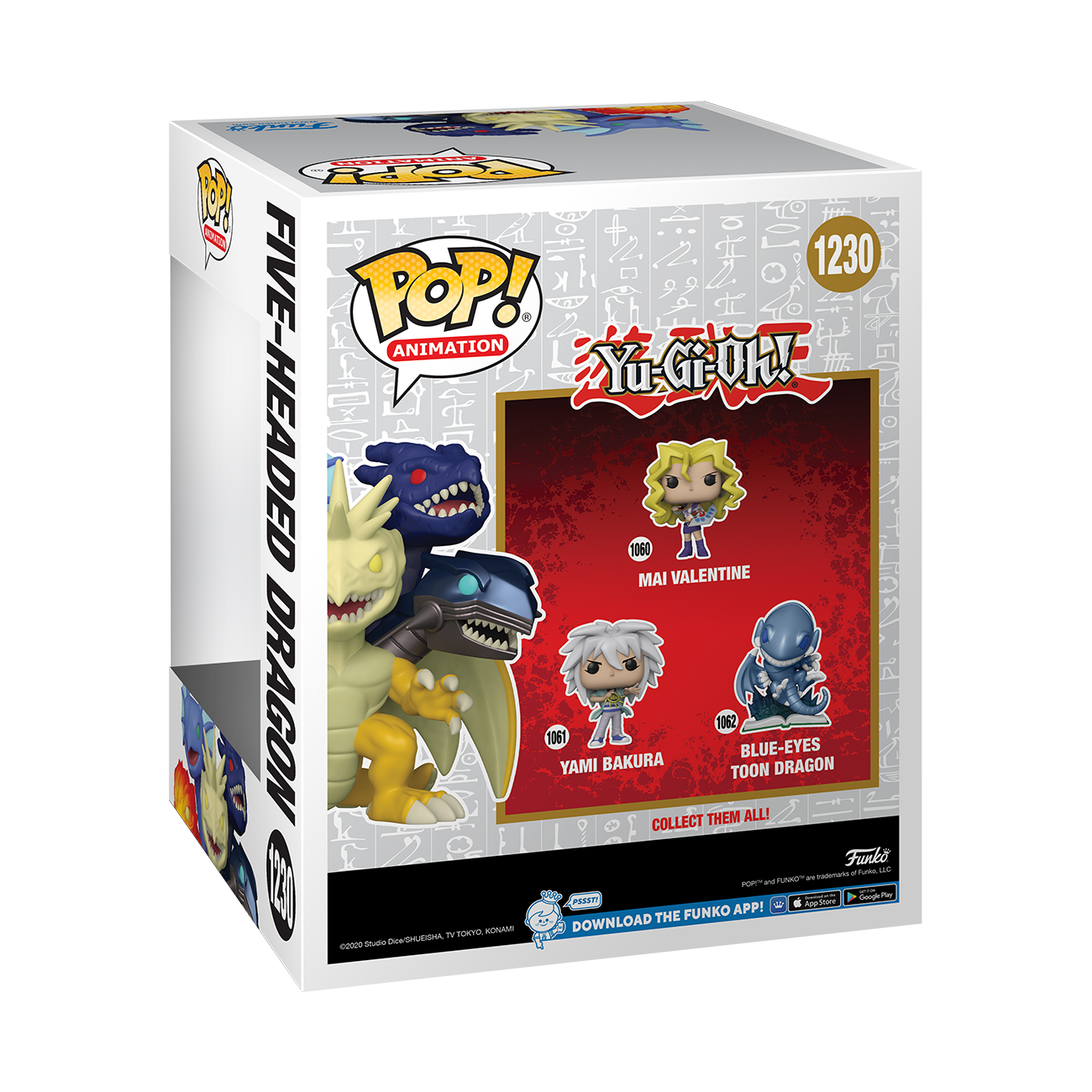 Yu-Gi-Oh! - Five-Headed Dragon NYCC 2022 Fall Convention Exclusive 6” Pop! Vinyl
