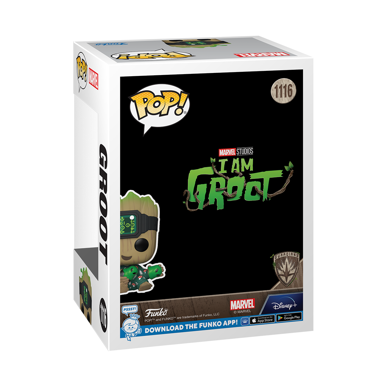 Marvel I Am Groot - Groot NYCC 2022 Fall Convention Exclusive Pop! Vinyl