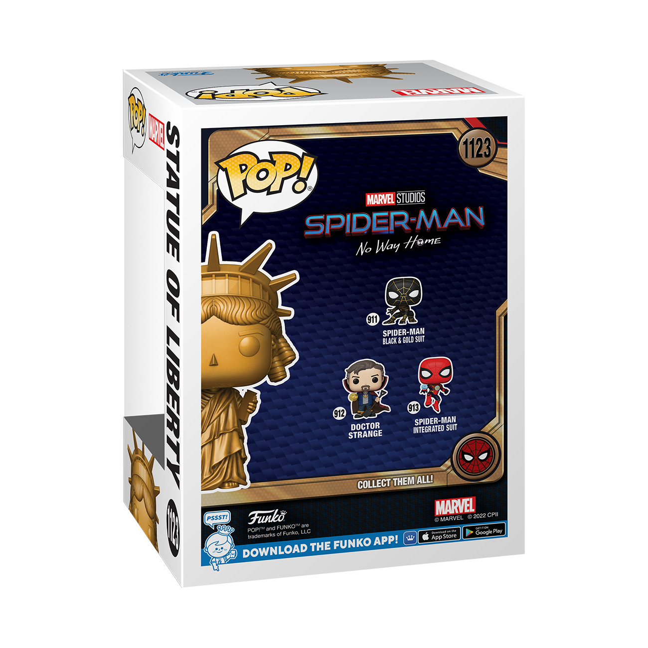 Spiderman: No Way Home - Statue of Liberty - NYCC 2022 Fall Convention Exclusive Pop! Vinyl