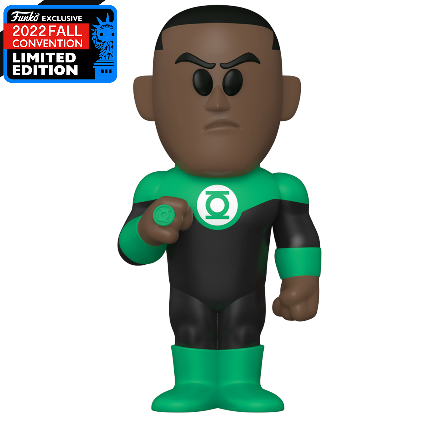 Green Lantern - John Stewart NYCC 2022 Fall Convention Exclusive Funko Vinyl Soda Figure (LE 9500 pc)