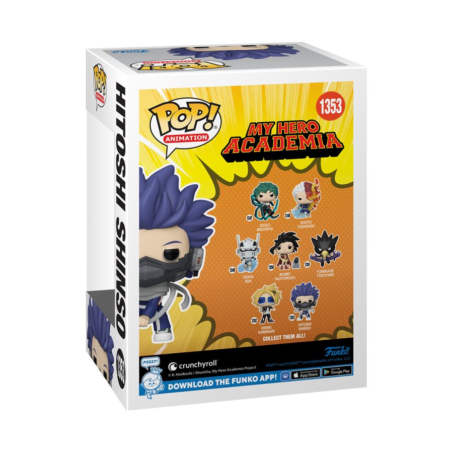 My Hero Academia - Hitoshi Shinso Pop! Vinyl