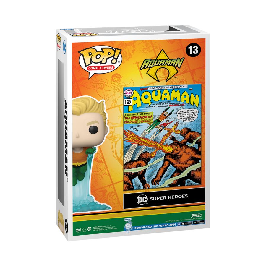 DC Comic - Aquaman Pop! Cover