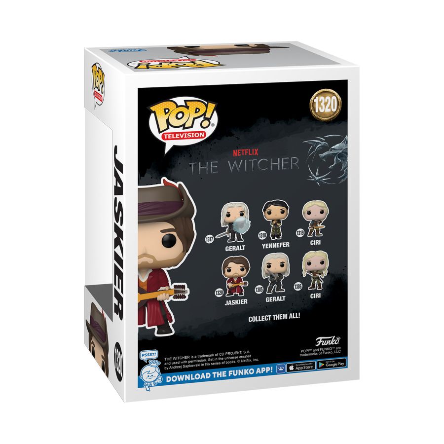 The Witcher (TV) - Jaskier Pop! Vinyl