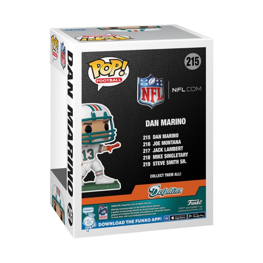 NFL: Legends - Dan Marino (Dolphins) Pop! Vinyl