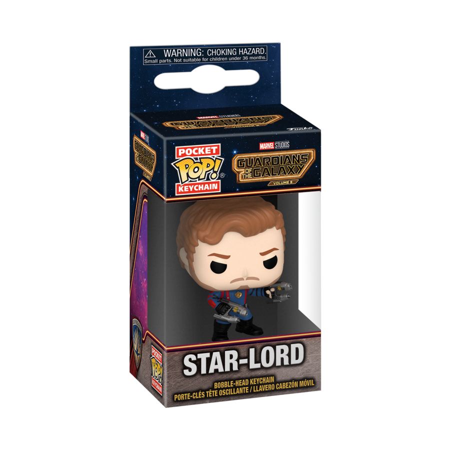 Guardians of the Galaxy 3 - Star-Lord Pop! Keychain