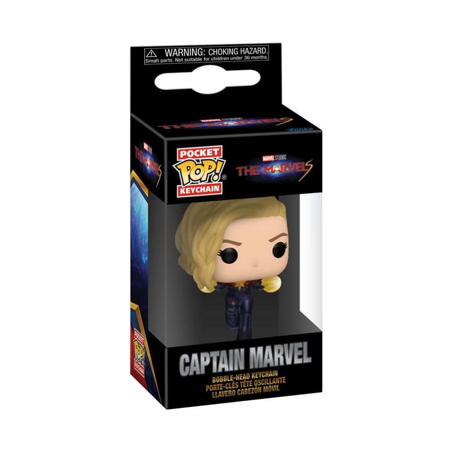 The Marvels (2023) - Captain Marvel Pop! Keychain
