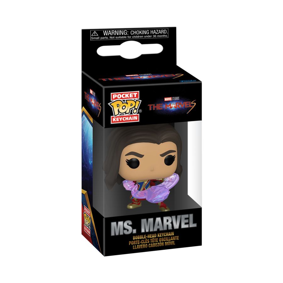The Marvels (2023) - Ms. Marvel Pop! Keychain