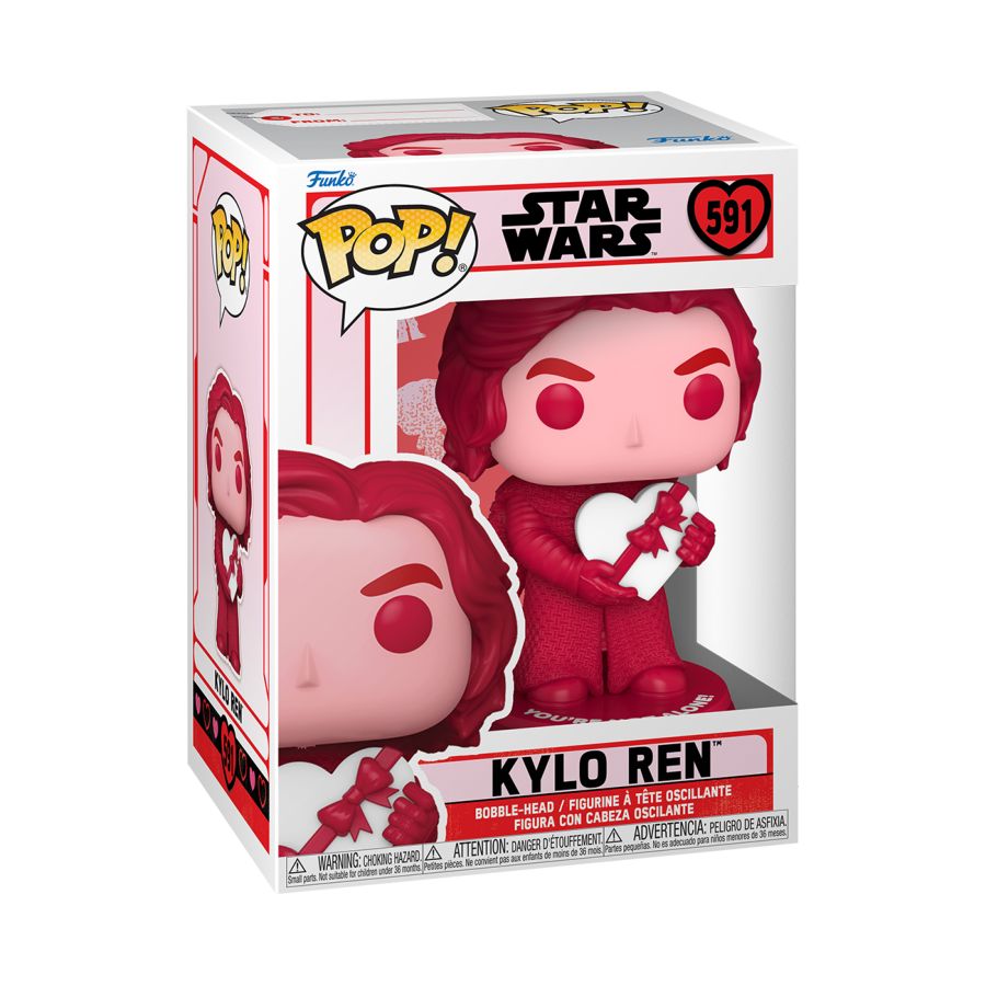 Star Wars - Kylo Ren Valentines Edition Pop!