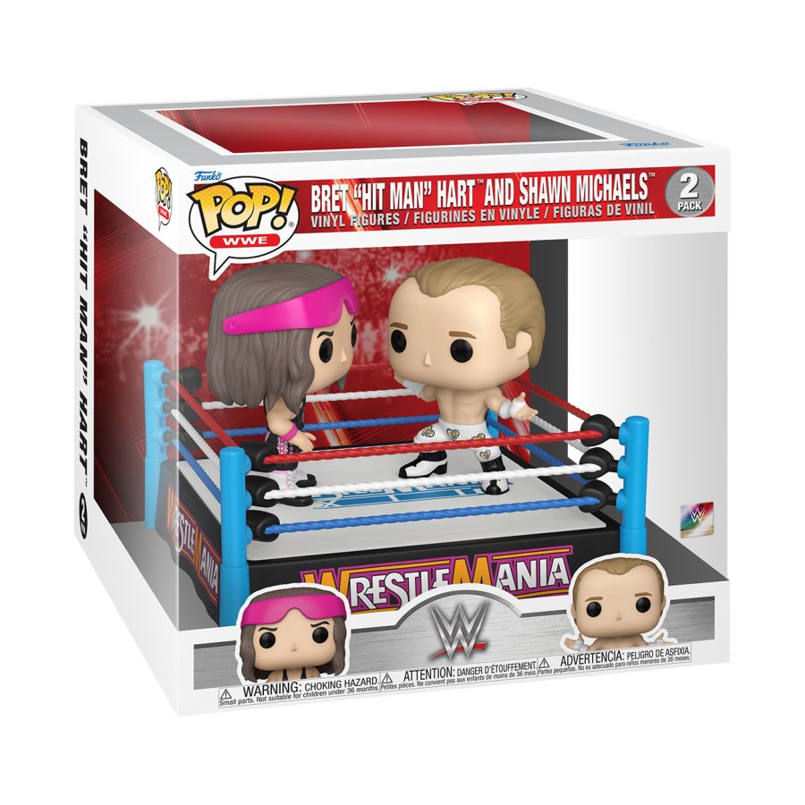 WWE - Bret Hart vs Shawn Michaels Pop! Moment