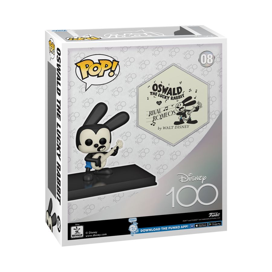 Disney 100th - Oswald the Lucky Rabbit Pop! Cover