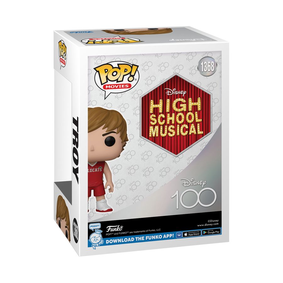 Disney: D100 - High School Musical - Troy Pop! Vinyl