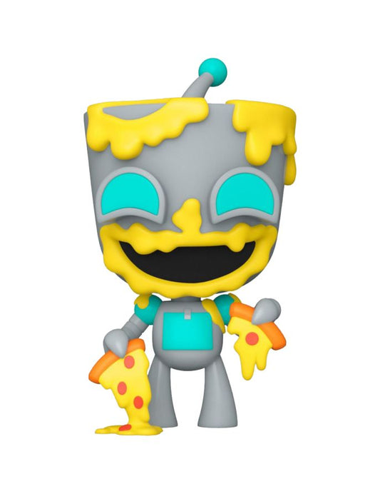 Invader Zim - GIR eating Pizza US Exclusive Pop! Vinyl
