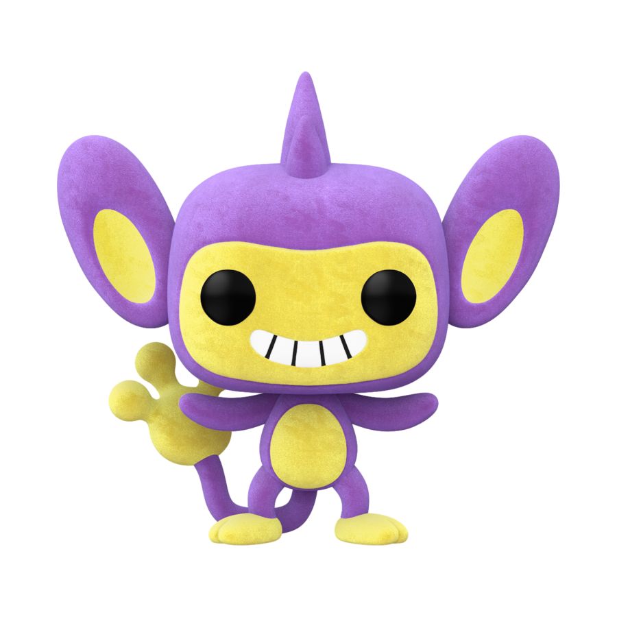 Pokemon - Aipom Flocked Pop! Vinyl