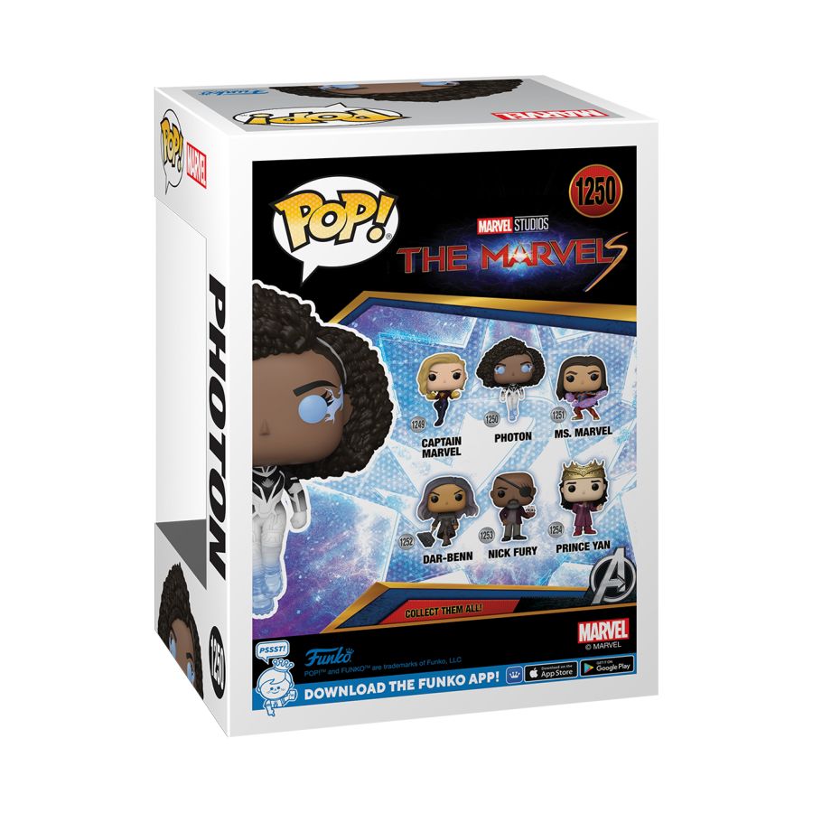 The Marvels (2023) - Photon US Exclusive Glow Pop! Vinyl