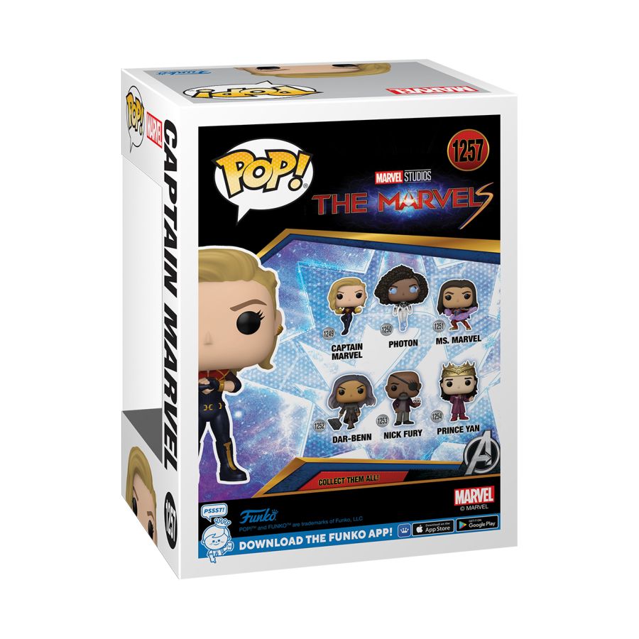 The Marvels (2023) - Captain Marvel US Exclusive Pop! Vinyl