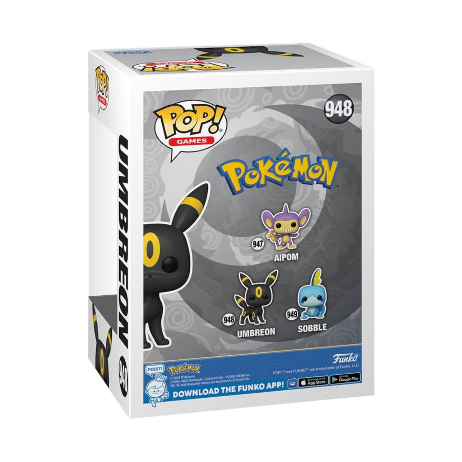 Pokemon - Umbreon US Exclusive Flocked Pop! Vinyl