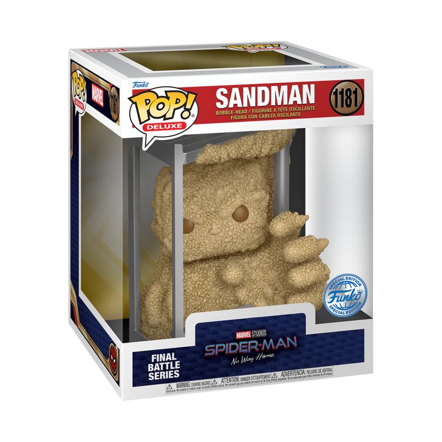 Spider-Man: No Way Home - Sandman Build-A-Scene US Exclusive Pop! Deluxe