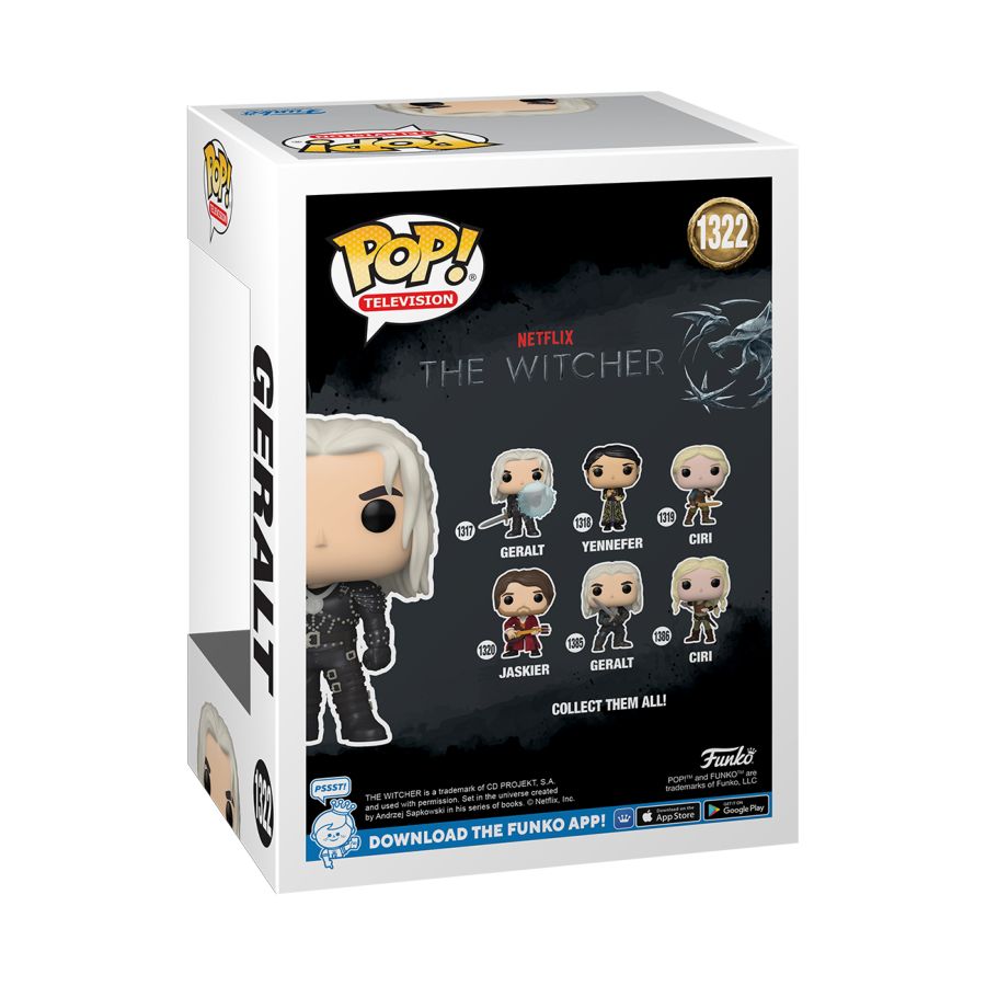 The Witcher (TV) - Geralt with sword US Exclusive Glow Pop! Vinyl