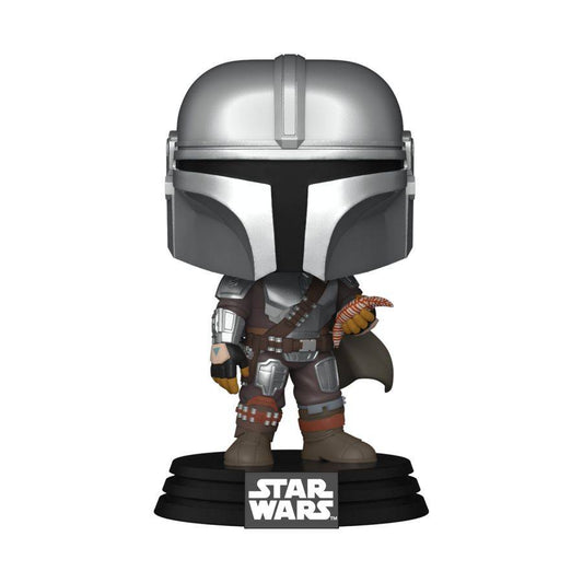 Star Wars: Book of Boba Fett - Mandalorian with Pouch Pop! Vinyl