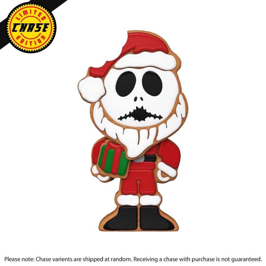 The Nightmare Before Christmas - Gingerbread Santa Jack Vinyl Soda