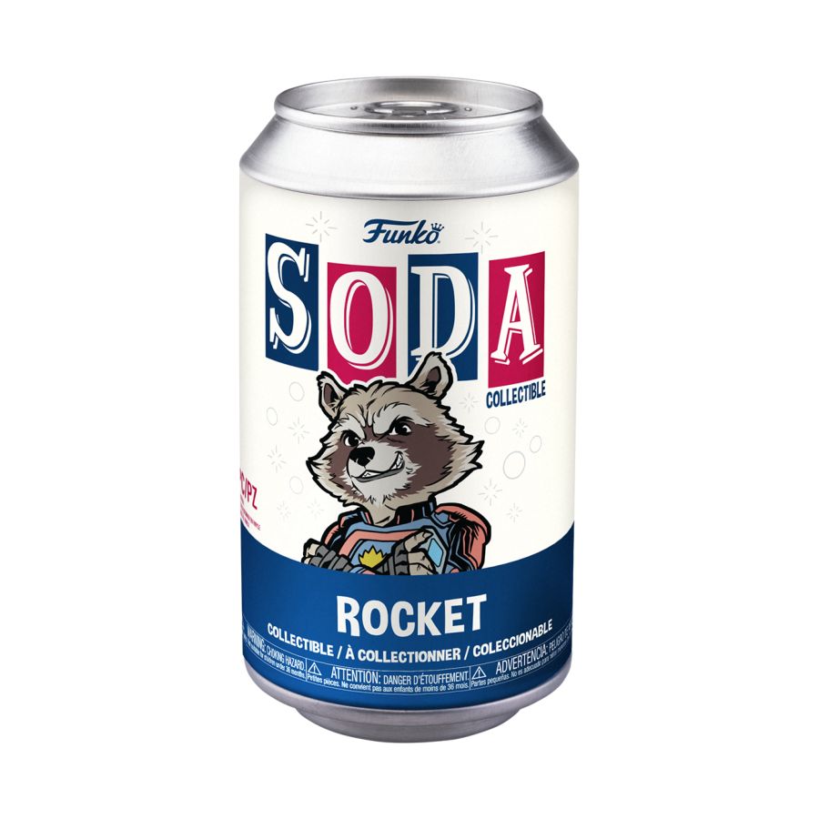 Guardians of the Galaxy 3 - Rocket Vinyl Soda