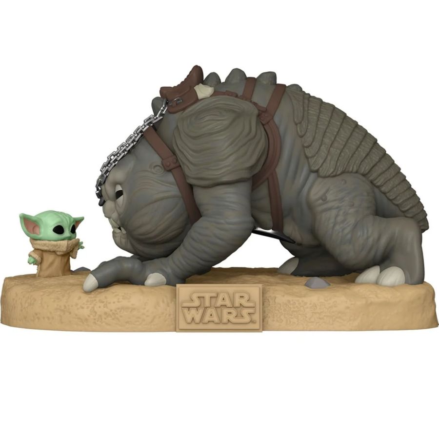 Star Wars: Book of Boba Fett - Rancor with Grogu US Exclusive 10" Pop! Vinyl ()