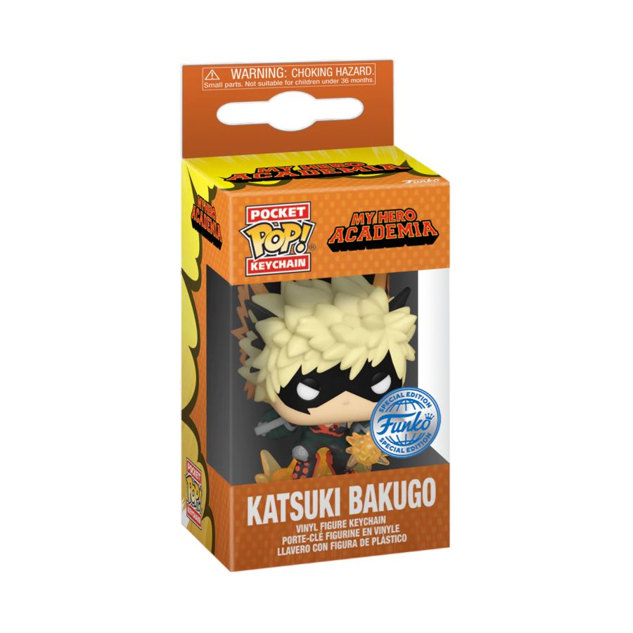 My Hero Academia - Katsuki Bakugo (Explosion) US Exclusive Pop! Keychain