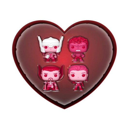 Marvel - Valentines Day US Exclusive Pocket Pop! 4-Pack