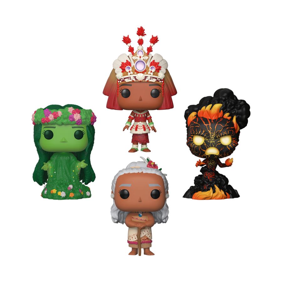 Moana - US Exclusive Pop! Vinyl 4-Pack