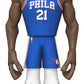 NBA: Philadelphia 76ers - Joel Embiid 12" Vinyl Gold